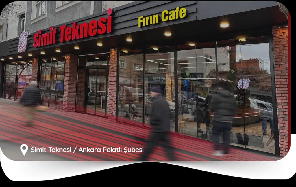 Simit Teknesi franchise konsept şube görseli
