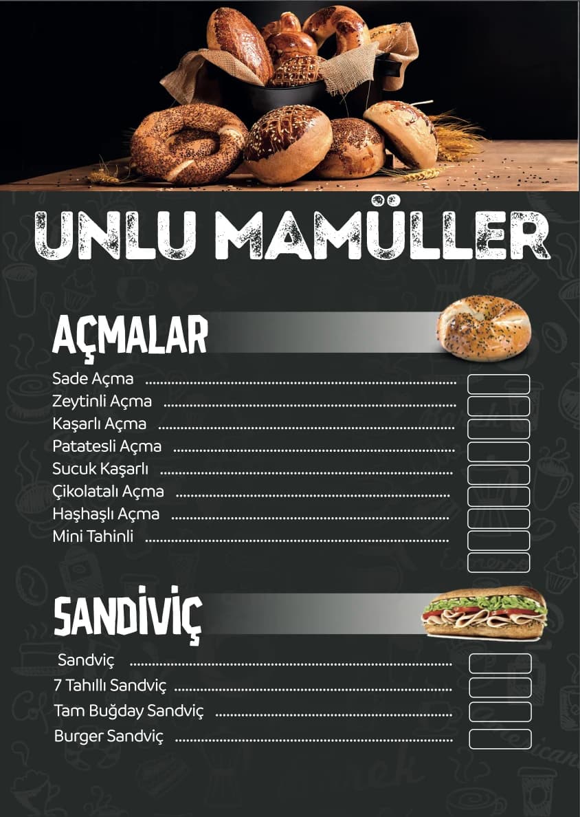 Simit Teknesi poğaça çeşitleri ürün görseli