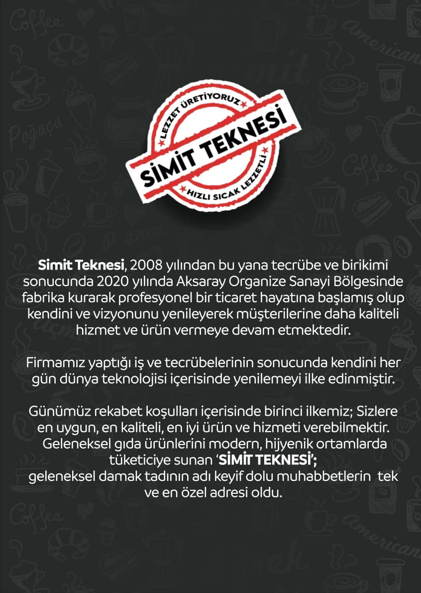 Simit Teknesi soğuk içecekler ürün görseli